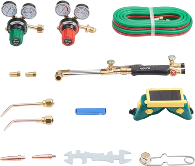 Vevor Oxygen Acetylene Torch Kit with Check Valves New