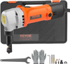 VEVOR Sheet Metal Nibbler, 550W Powerful 2200 RPM High Speed, 360 Degree Rotation Electric Nibbler Metal Cutter, Straight Curve and Circle Cutting for Stainless Steel, Aluminum, Plastic, Wood Board
