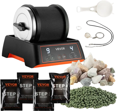 Vevor Rock Tumbler Kit 2 lbs Stone Polishing Kit New