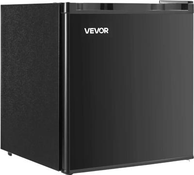 Vevor Mini Fridge 1.6 Cu. Ft. Single Door Compact Refrigerator Black New