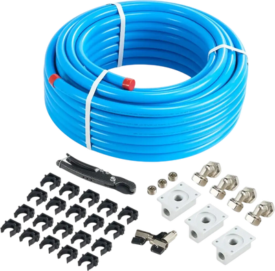 VEVOR Air Compressor Line Kit, 100FT x 3/4
