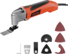 VEVOR Oscillating Tool Multitool, 2.2Amps 22,000 OPM Electric Oscillating Multi Tool Kit Corded with 2.8° Oscillating Angle, 7PCS Saw Accessories for Cutting, Scraping, Sanding, Floor Stripping