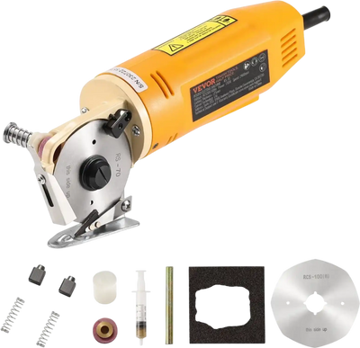Vevor Fabric Cutter 170W Electric Rotary Cloth Cutting Machine New