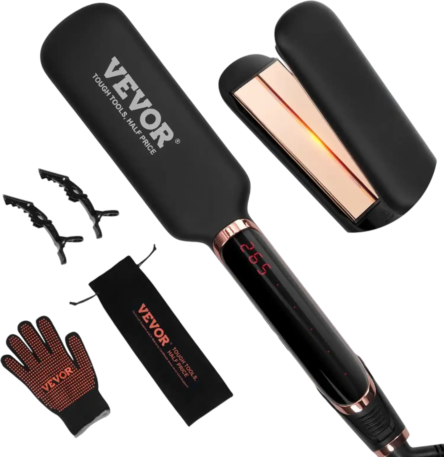 Vevor Hair Straightener Titanium 2