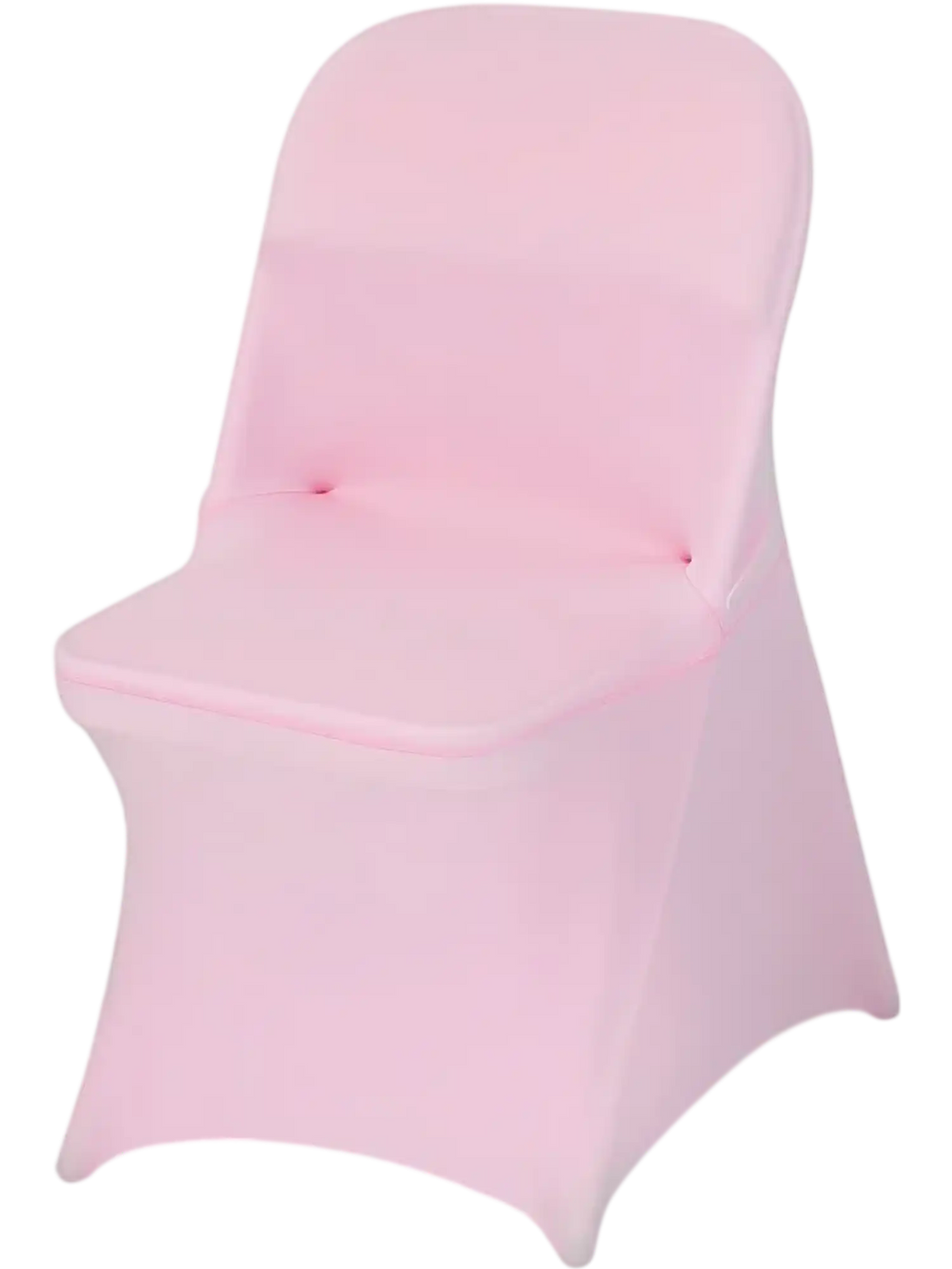 VEVOR 50 Pcs Pink Chair Covers, Polyester Spandex Chair Cover, Stretch Slipcovers for Wedding Party Dining Banquet Flat-Front Chair Covers, Fits Chair Measures up to 17.72 x 18.11 x 30.31 inch