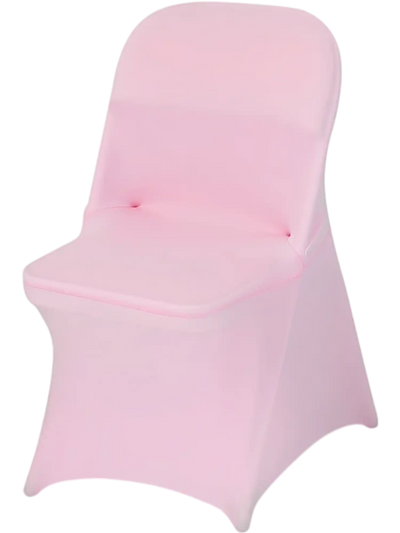 VEVOR 50 Pcs Pink Chair Covers, Polyester Spandex Chair Cover, Stretch Slipcovers for Wedding Party Dining Banquet Flat-Front Chair Covers, Fits Chair Measures up to 17.72 x 18.11 x 30.31 inch