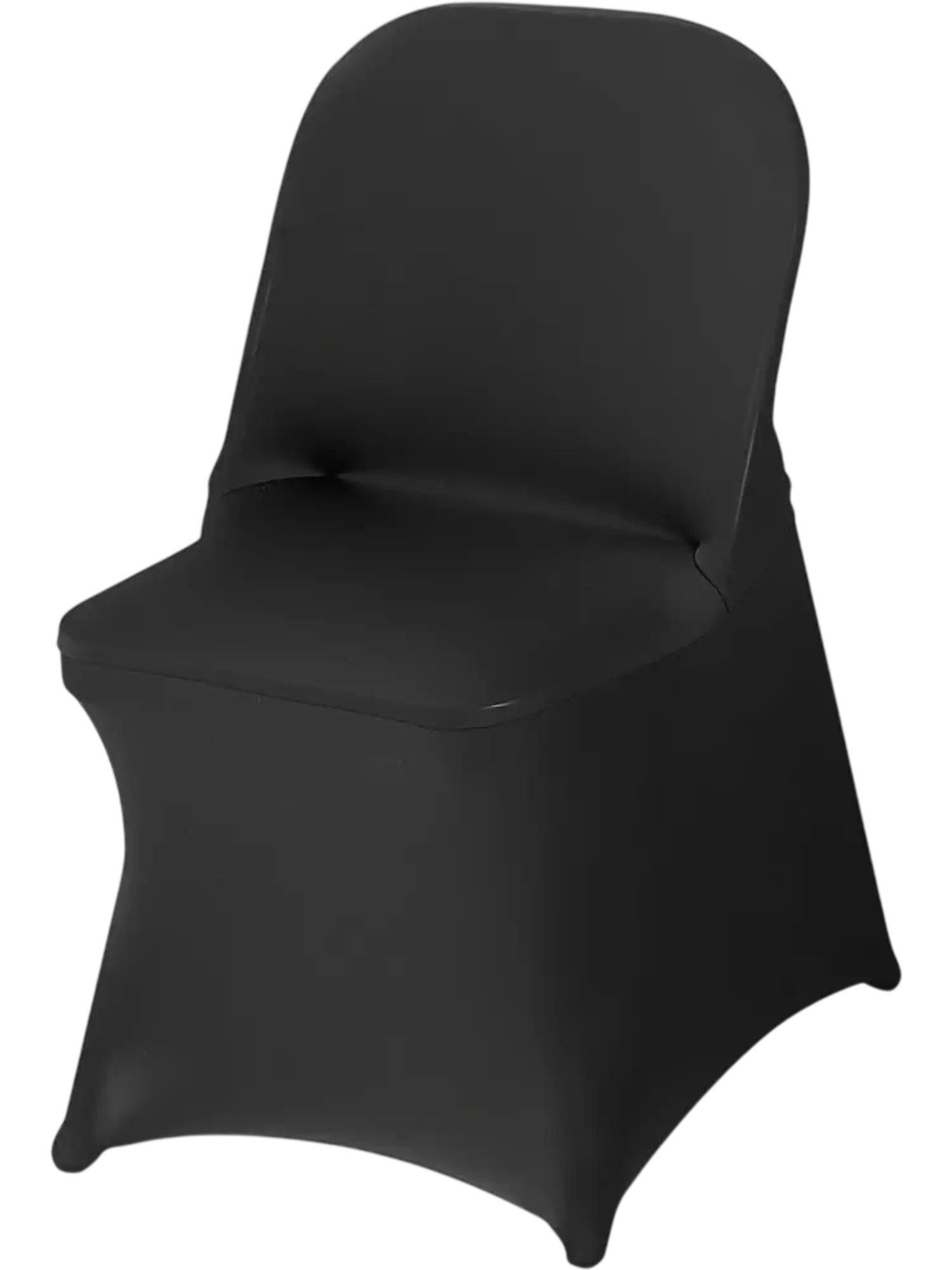 Vevor Chair Covers 150-Pc Black Stretch Spandex Folding Chair Slipcover Set New