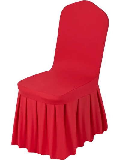 Vevor Chair Covers Red Stretch Spandex Banquet Slipcovers 30-Piece Set New