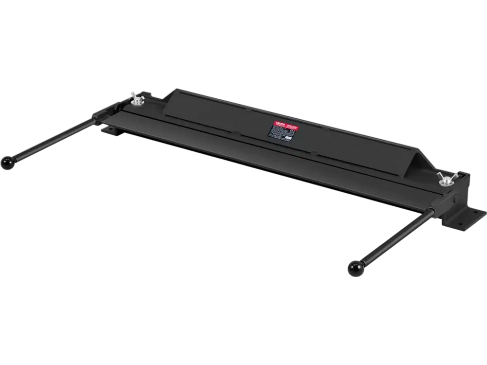 VEVOR Box and Pan Brake, 30 in Sheet Metal Bending Brake, 18-Gauge Capacity, 0-135 Degree Adjustable, Metal Bender Machine, No Wobbling, Heavy-Duty Aluminum Folder for Precise Batch Bending