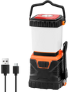 VEVOR LED Camping Lantern, All-in-one, 1000LM, 360° Illumination, 4 Lighting Modes, Rechargeable Outdoor Flashlight, USB Charging, Durable Robust Light, Ideal for Hiking Fishing Outages Car Repairs