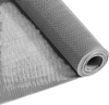 VEVOR Drainage Mat, 3 x 10 ft, PVC Non Slip Commercial Floor Mat, Wet Area Water Drain Splash Matting Hollow Doormat Roll, for Outdoor Indoor Restaurant Swimming Pool Patio Bathroom Washroom, Gray