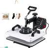 VEVOR Heat Press Machine 12 x 15 in Sublimation Press Machine Swing Away, Heat Up Fast and Even, Digital Precise Time and Temperature Control, for T-Shirts, Canvas Tote Bags, Pillowcases, Socks