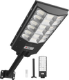 VEVOR 12000W Solar Street Light Outdoor, 900000LM, Commercial Parking Lot Light Dusk to Dawn, LED Flood Security Lamp with Motion Sensor, IP65 Waterproof Wide Angle Outdoor Lighting, for Driveway Yard