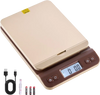 VEVOR Digital Shipping Postal Scale, 0.1 oz High Accuracy, 88 lbs Postal Scale with Hold/Tare/Auto-off Function, Flip Holder Design & Easy Calibration, Fit for Home and Office Use, Battery Included