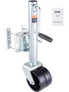 VEVOR Trailer Jack, Boat Trailer Jack 35.3 in, Bolt-on Trailer Tongue Jack Weight Capacity 1500 lb, with PP Wheels and Handle for lifting RV Trailer, Horse Trailer, Utility Trailer, Yacht Trailer