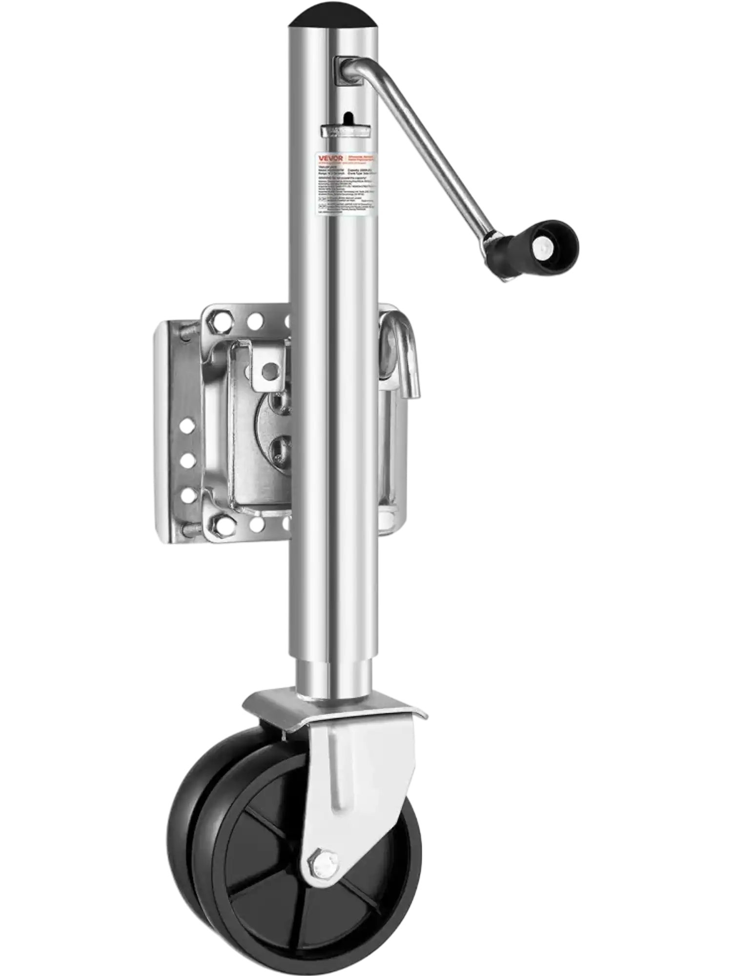 Vevor Trailer Jack Swivel Jack with Wheel 2000 lbs 12