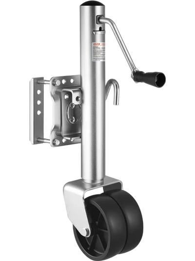 Vevor Trailer Jack Heavy Duty Swivel Boat Trailer Jack with Wheel 1500 lbs New