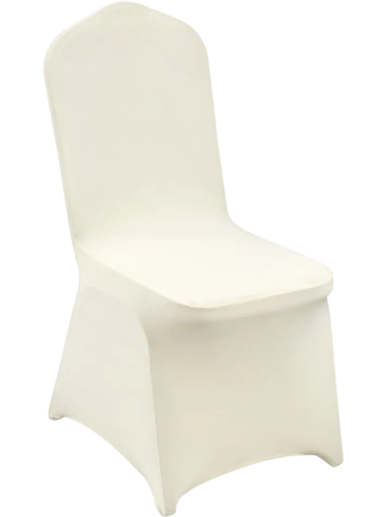 Vevor Chair Covers Stretch Spandex Folding Universal Fitted Removable Washable Protective Slipcovers 50-Pc Ivory White New