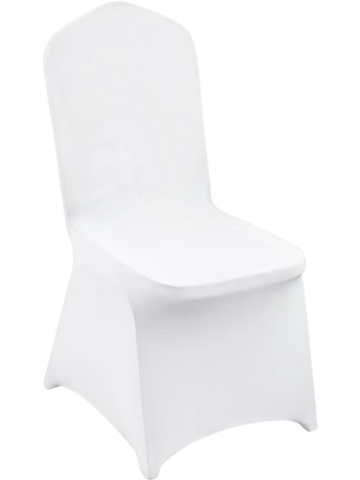 Vevor Chair Covers Stretch Spandex Folding Banquet Slipcovers 12-Piece White New