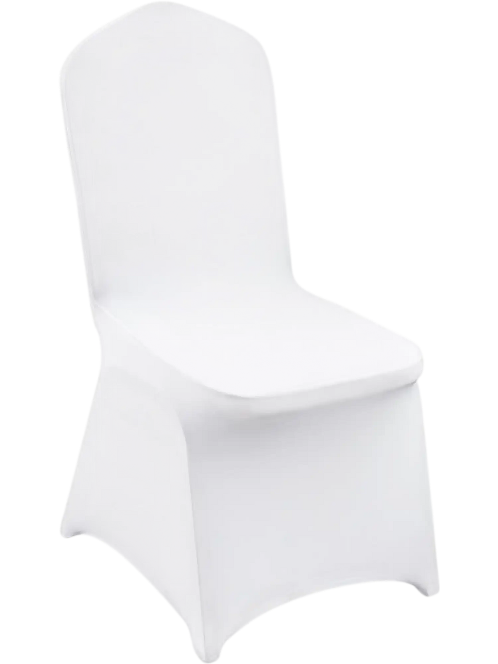 VEVOR Stretch Spandex Folding Chair Covers, Universal Fitted Chair Cover, Removable Washable Protective Slipcovers, for Wedding, Holiday, Banquet, Party, Celebration, Dining (30PCS White)