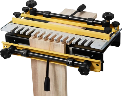 VEVOR Dovetail Jig, 12 in Width, Dove Tailing Router Jigs with Router Bit & 1/2” Template, Precise Alignment Dove Tail Jig, Mortise and Tenon Jig Woodworking Tools for Furniture & Wood Cabinet Making
