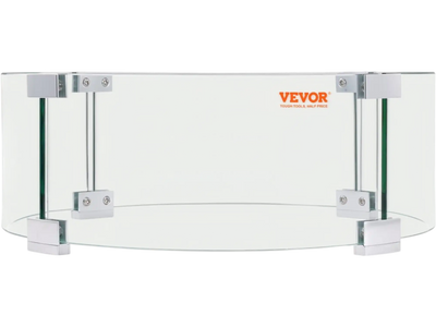 Vevor Fire Pit Wind Guard 26 x 26 x 6
