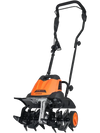 VEVOR 12 Amp Electric Tiller, 18" Tilling Width 3.94" Tilling Depth Corded Electric Tiller/Cultivator, Steel Mn Tines, Rototiller for Garden Lawn Soil Digging