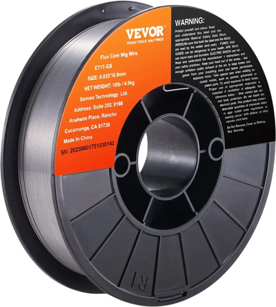 Vevor MIG Welding Wire Flux Core Gasless Mild Steel 0.035