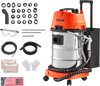 VEVOR Walnut Blaster Kit for Carbon Cleaning, 1200W Sand Blaster with Built-in Vacuum, Extension Nozzle Sandblaster Gun, and 5.5lbs Walnut Shell for Engine Intake Valve Cleaning - 30L