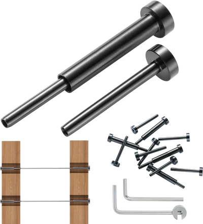 VEVOR 30 Pack Invisible Cable Railing kit, T316 Stainless Steel 1/8