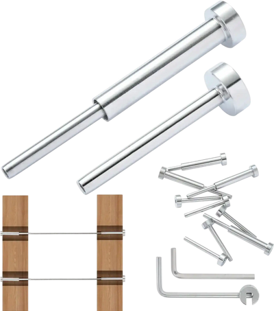 VEVOR 20 Pack Invisible Cable Railing kit, T316 Stainless Steel 1/8
