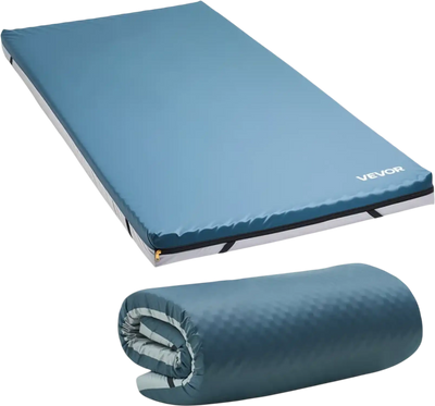 Vevor Hospital Bed Mattress Dual-Layer Gel Foam Pressure Relief Waterproof 34 x 76 x 3.5