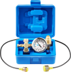 VEVOR Hydraulic Nitrogen Accumulator Charging Kit, 0-1420 PSI Nitrogen Fill Kit, Pressure Test System with 1 Pressure Gauge, 1 Gas Hose, 1 Valve Body and 1 CGA580 Adapter for Construction Machinery
