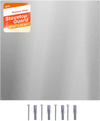 VEVOR 30" x 30" Stainless Steel Backsplash for Stove, Ultra Flat Splatter Guard, Wall Shield Range Hood Backsplash, Easy Clean Kitchen Wall Metal Panel, Pre-Drilled Holes for Easy Installation, Silver