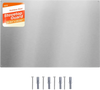 VEVOR 36" x 24" Stainless Steel Backsplash for Stove, Ultra Flat Splatter Guard, Wall Shield Range Hood Backsplash, Easy Clean Kitchen Wall Metal Panel, Pre-Drilled Holes for Easy Installation, Silver