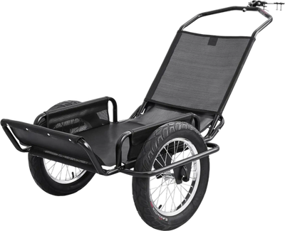 Vevor Bike Cargo Trailer 320 lbs Foldable All-Terrain Utility Game Cart New