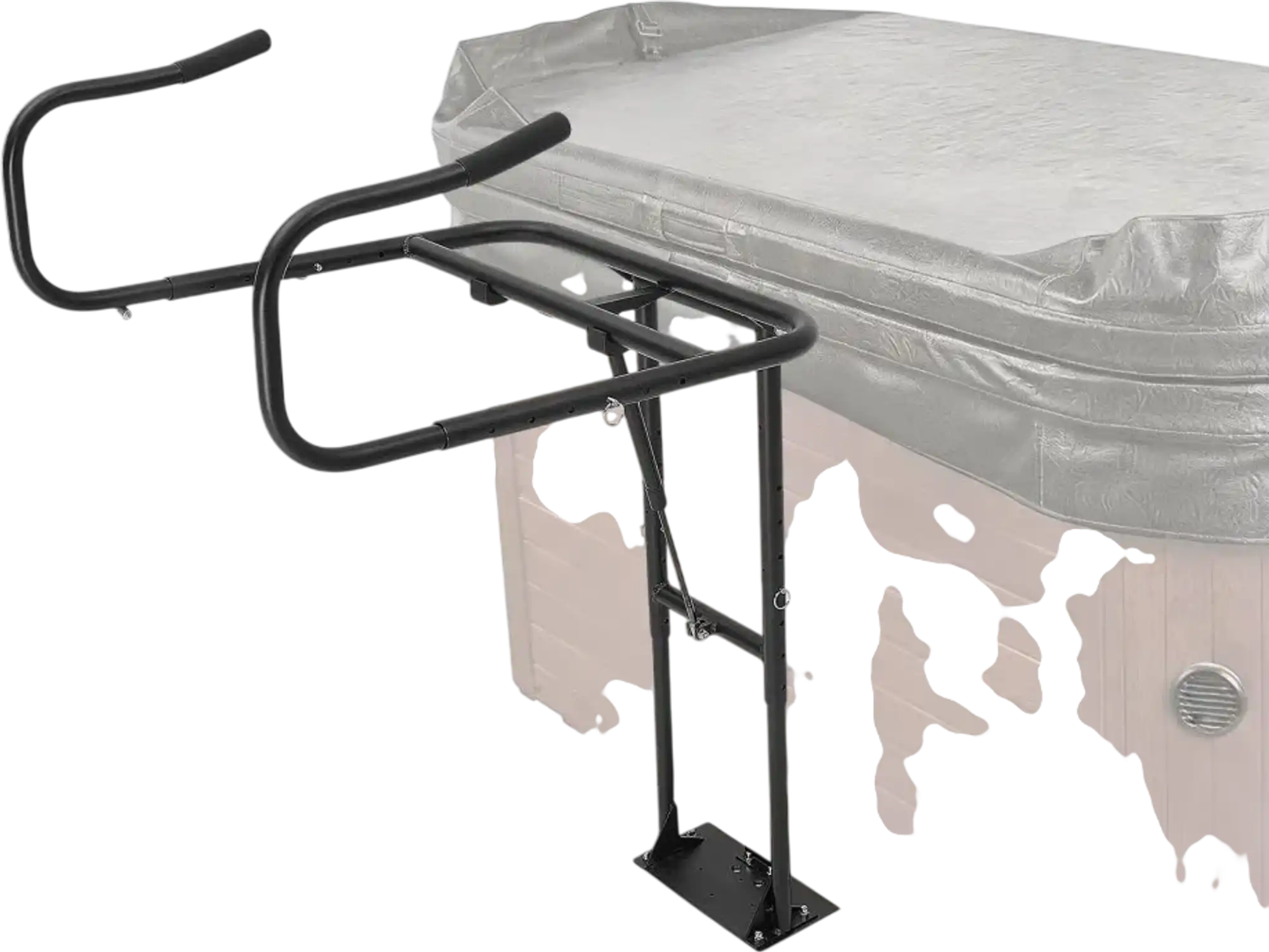 Vevor Hot Tub Cover Lift Hydraulic Spa Cover Lift Adjustable 53.1