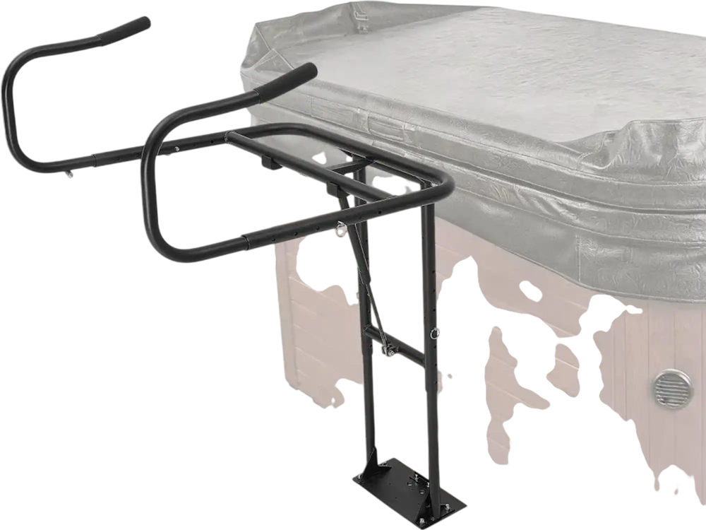 VEVOR Hydraulic Spa Cover Lift, Hot Tub Cover Lift, Adjustable Height 33.1 to 41.3 in and Width from 53.1 to 92.5 in, Mounted Underneath on One Side, Compatible with Various Sizes of Hot Tubs & Spas