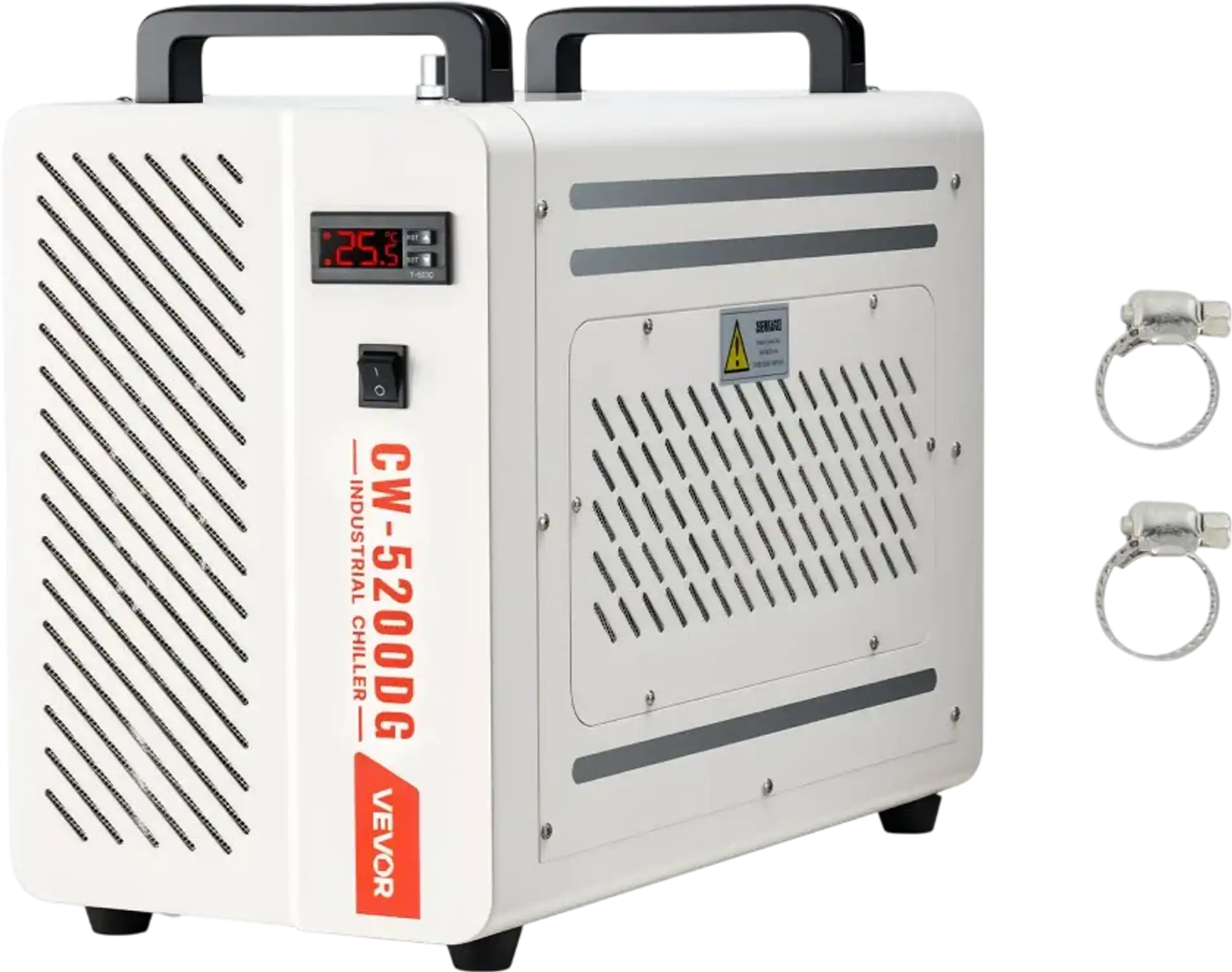 Vevor Industrial Water Chiller 5460 BTU/h Compressor Cooling System for CO2 Laser Engraving & Cutting Machine New