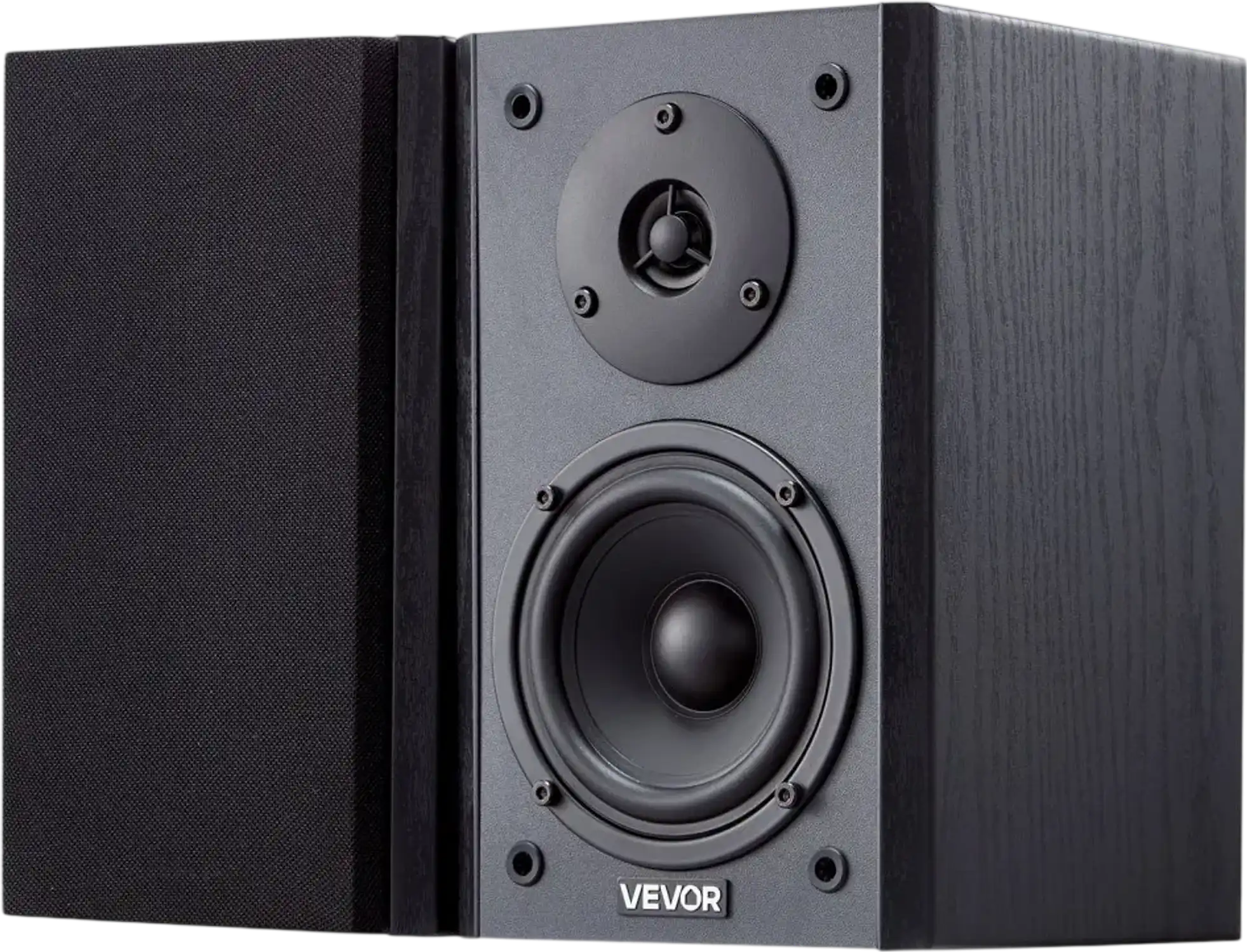 Vevor Powered Bookshelf Speakers Bluetooth Studio Monitor 4