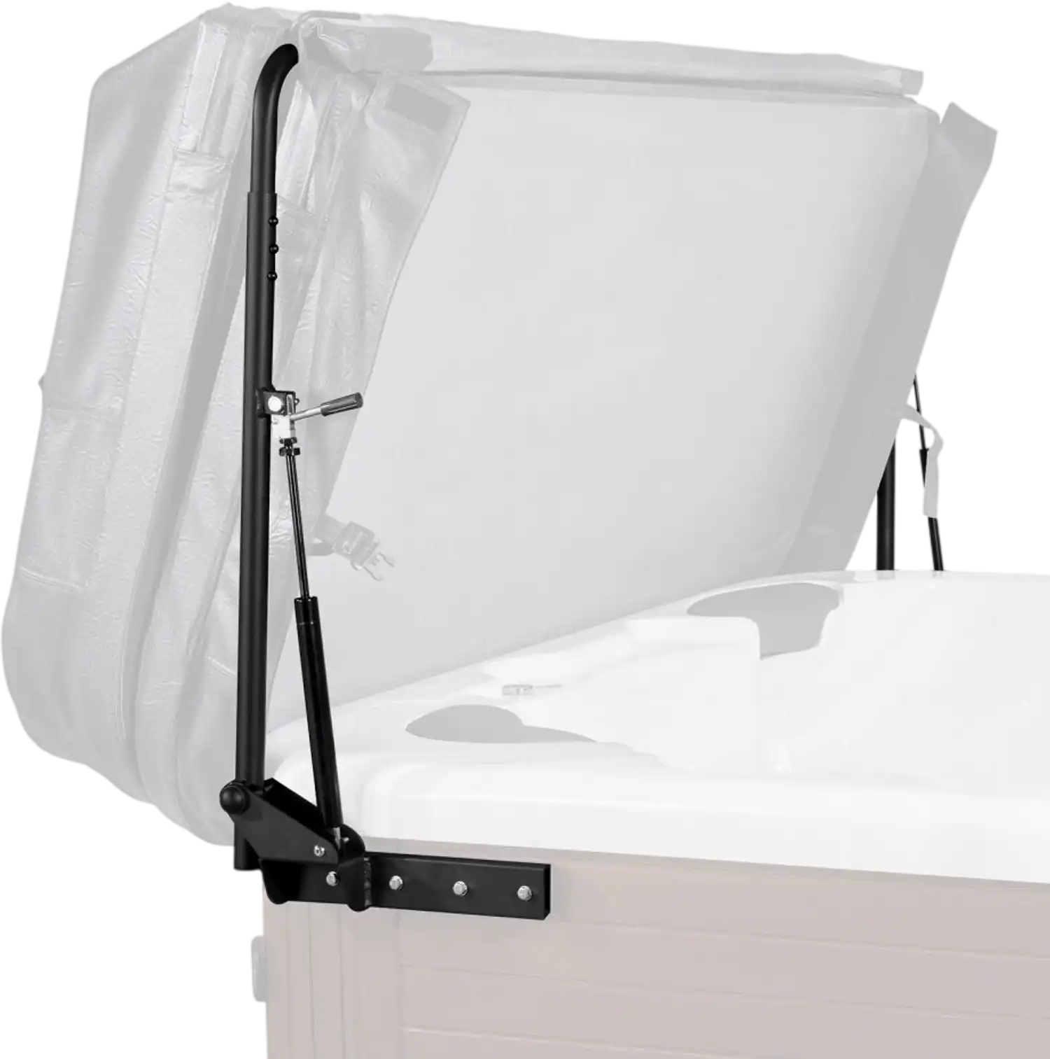 Vevor Hot Tub Cover Lift Hydraulic Spa Cover Lift Adjustable 69