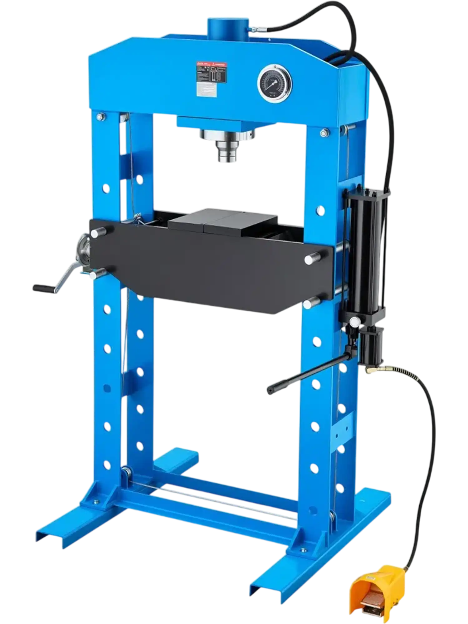 Vevor Shop Press 75-Ton Pneumatic/Manual Hydraulic H-Frame Garage Floor Press New