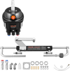 VEVOR Hydraulic Steering Kit, 90 HP, Hydraulic Steering Helm Pump & Cylinder, with 6.9 MPa/1000 psi Max Working Pressure, Aluminum Alloy Housing, Check Valve, for Outboards Fishing Boats Sailboats