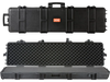 VEVOR Rifle Case, Rifle Hard Case with 3 Layers Fully-protective Foams, 50 inch lockable Hard Gun Case with Wheels, IP67 Waterproof & Crushproof, for Two Rifles or Shotguns, Airsoft Gun
