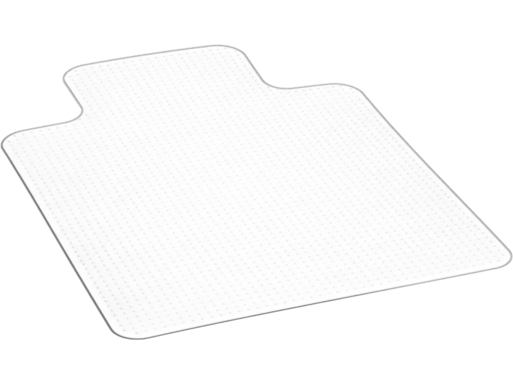 VEVOR Chair Mat with Lip, 36 x 48-inch Office Chair Mat for Low Pile Carpeted Floors, Clear Floor Protector Rug with Studded, Non-Slip & Easy to Clean, Smooth Glide Under Desk Rug for Home Office