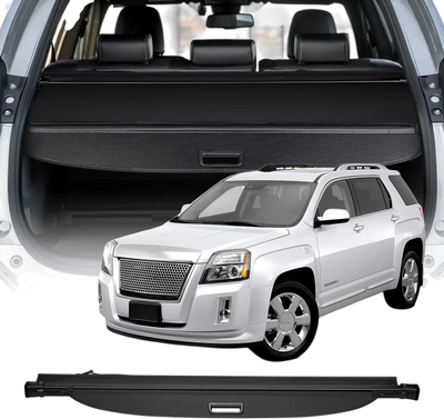 Vevor Retractable Cargo Cover Carbon Fiber Texture Privacy Trunk Shield for GMC Terrain & Chevrolet Equinox 2018-2024 5-Seater New