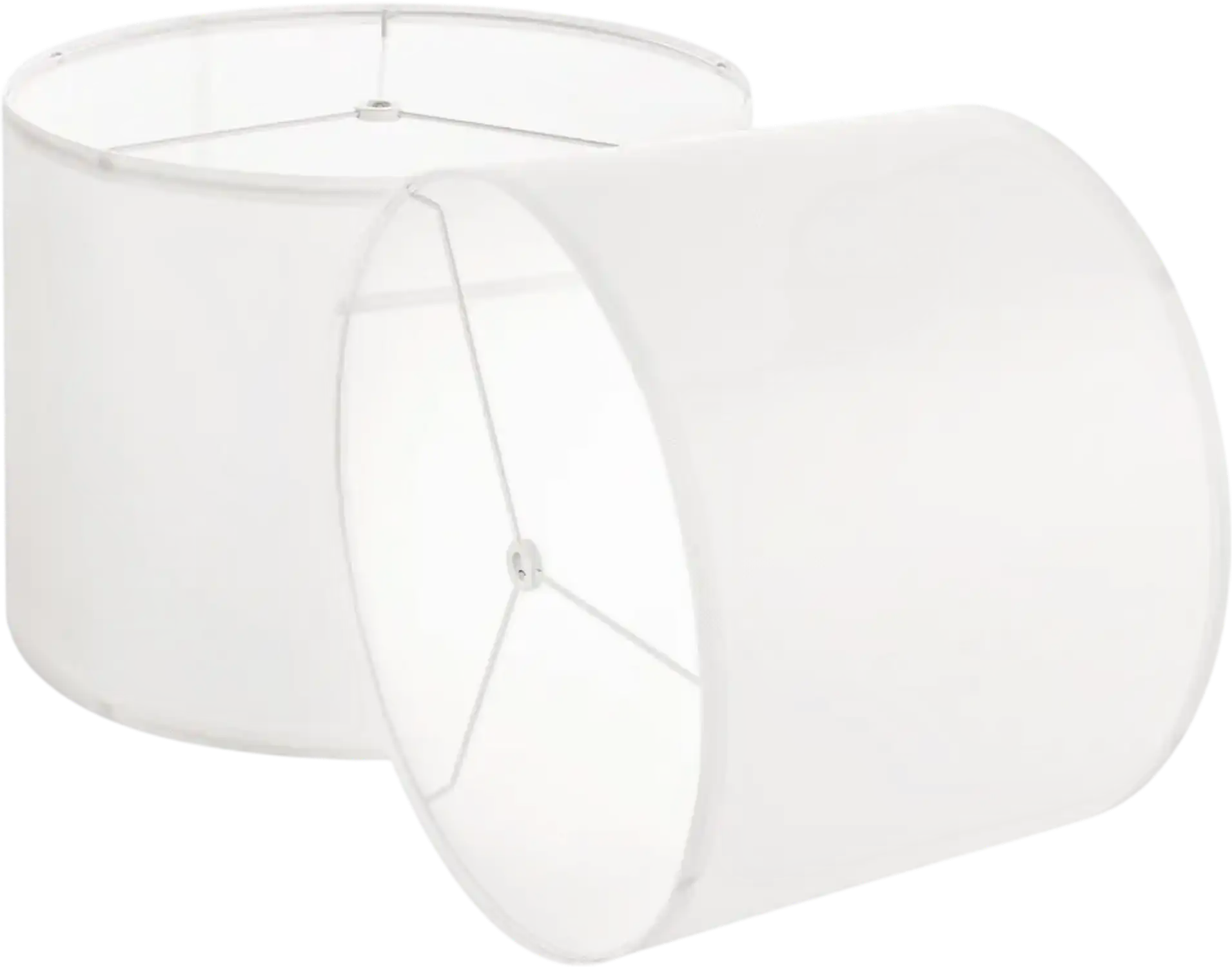 Vevor Lamp Shade Off-White Linen Drum 2-Piece 13