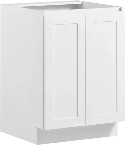 Vevor Base Cabinet White Shaker Ready-to-Assemble 24