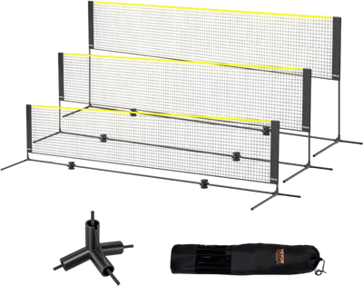 Vevor Badminton Net Portable 14' Height Adjustable Multi-Sport Net Set New