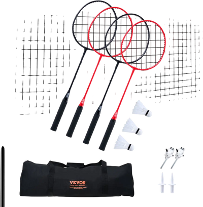 Vevor Badminton Net Set Portable Outdoor Backyard Beach Park Game Kit New